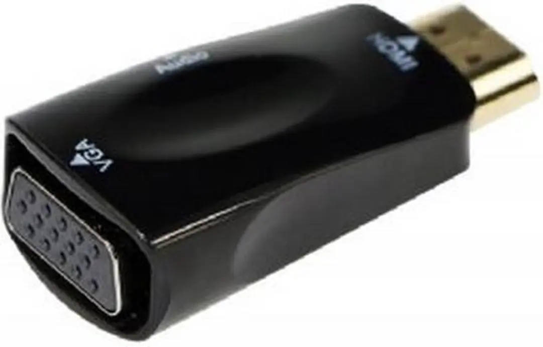 Cablexpert HDMI naar VGA Adapter - A-HDMI-VGA-02 - Zwart