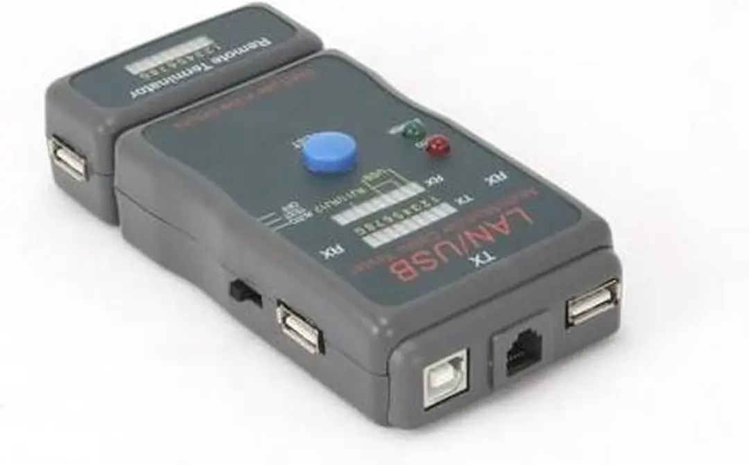 Cablexpert NCT-2 Kabeltester - RJ11/RJ45/USB - Zwart