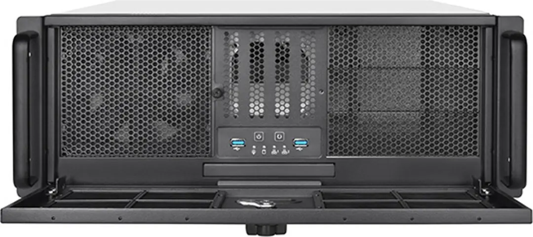 SilverStone RM400 Rack - 3x 2.5" 8x 3.5" 3x 5.25" - Zwart/Grijs