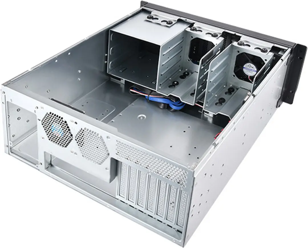 SilverStone RM400 Rack - 3x 2.5" 8x 3.5" 3x 5.25" - Zwart/Grijs