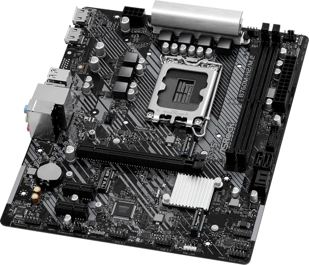ASRock B760M-H2/M.2 Moederbord - microATX