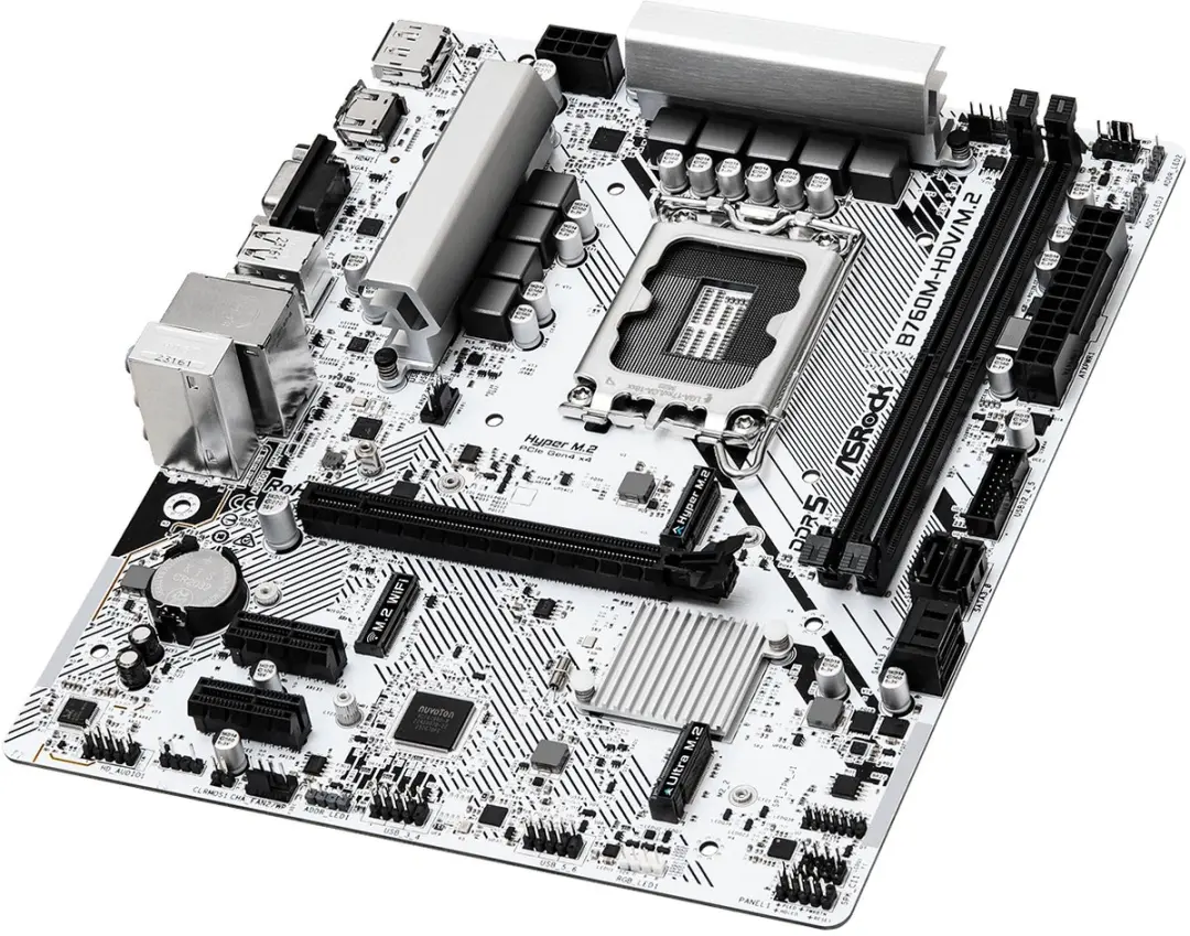 ASRock B760M-HDV/M.2 Moederbord - Intel 12e/13e Gen