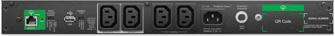 APC SMART-C SCL500RMI1UC UPS - 500VA 400W