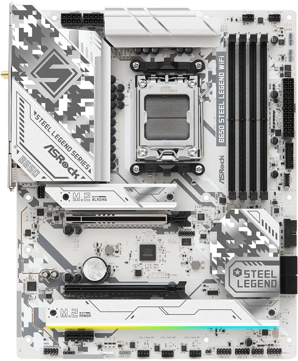 ASRock B650 Steel Legend WiFi AM5 - ATX Moederbord