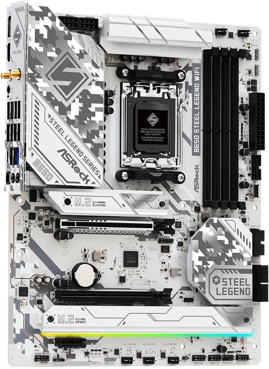 ASRock B650 Steel Legend WiFi AM5 - ATX Moederbord