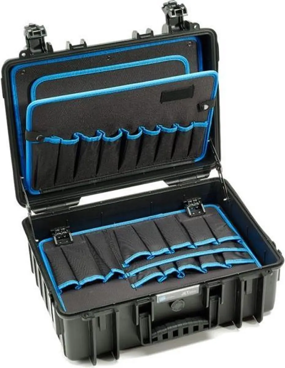 B&W 117.17/P Gereedschapkoffer Tough Case Jet 5000 - Zwart