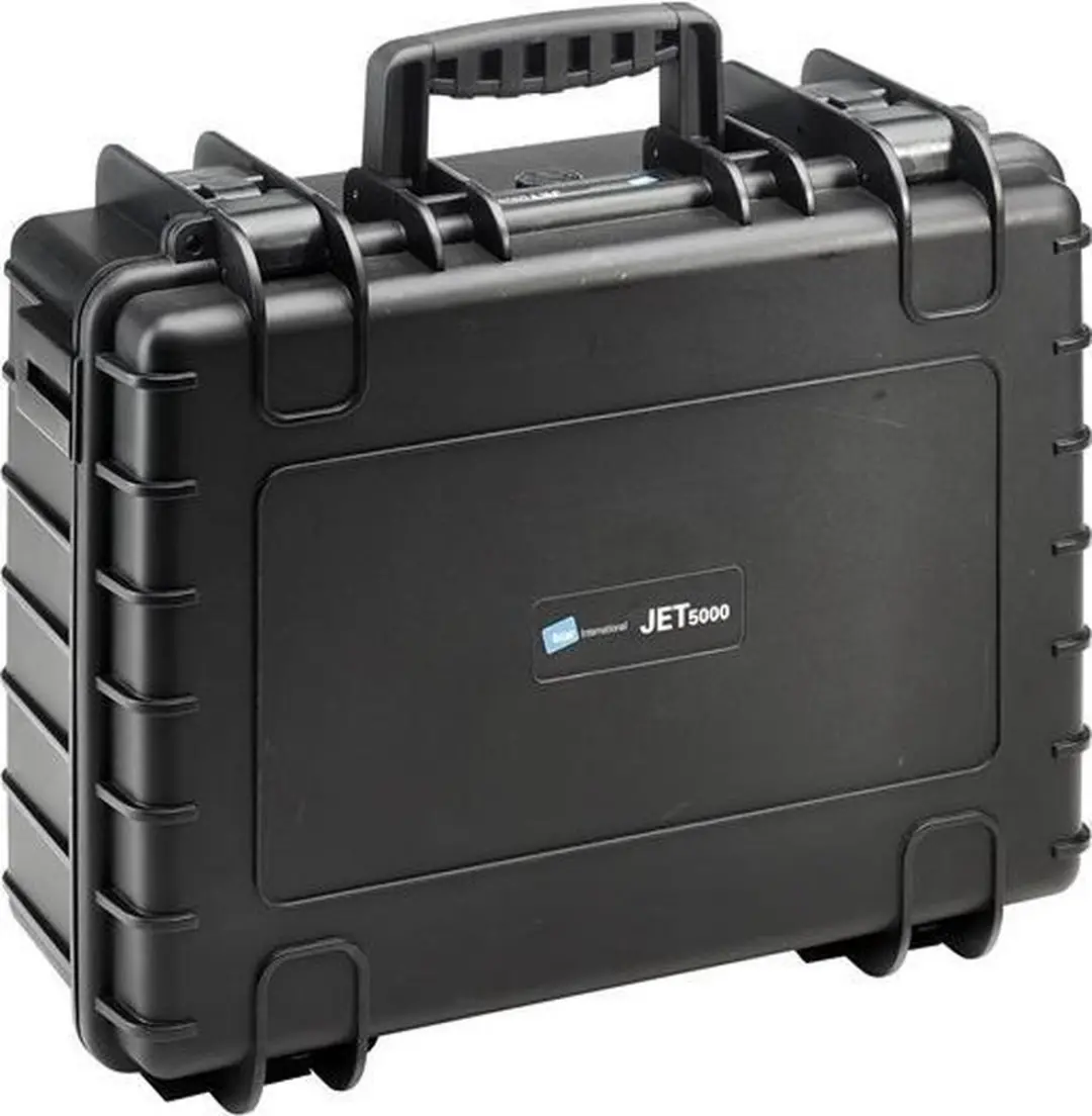 B&W 117.17/P Gereedschapkoffer Tough Case Jet 5000 - Zwart
