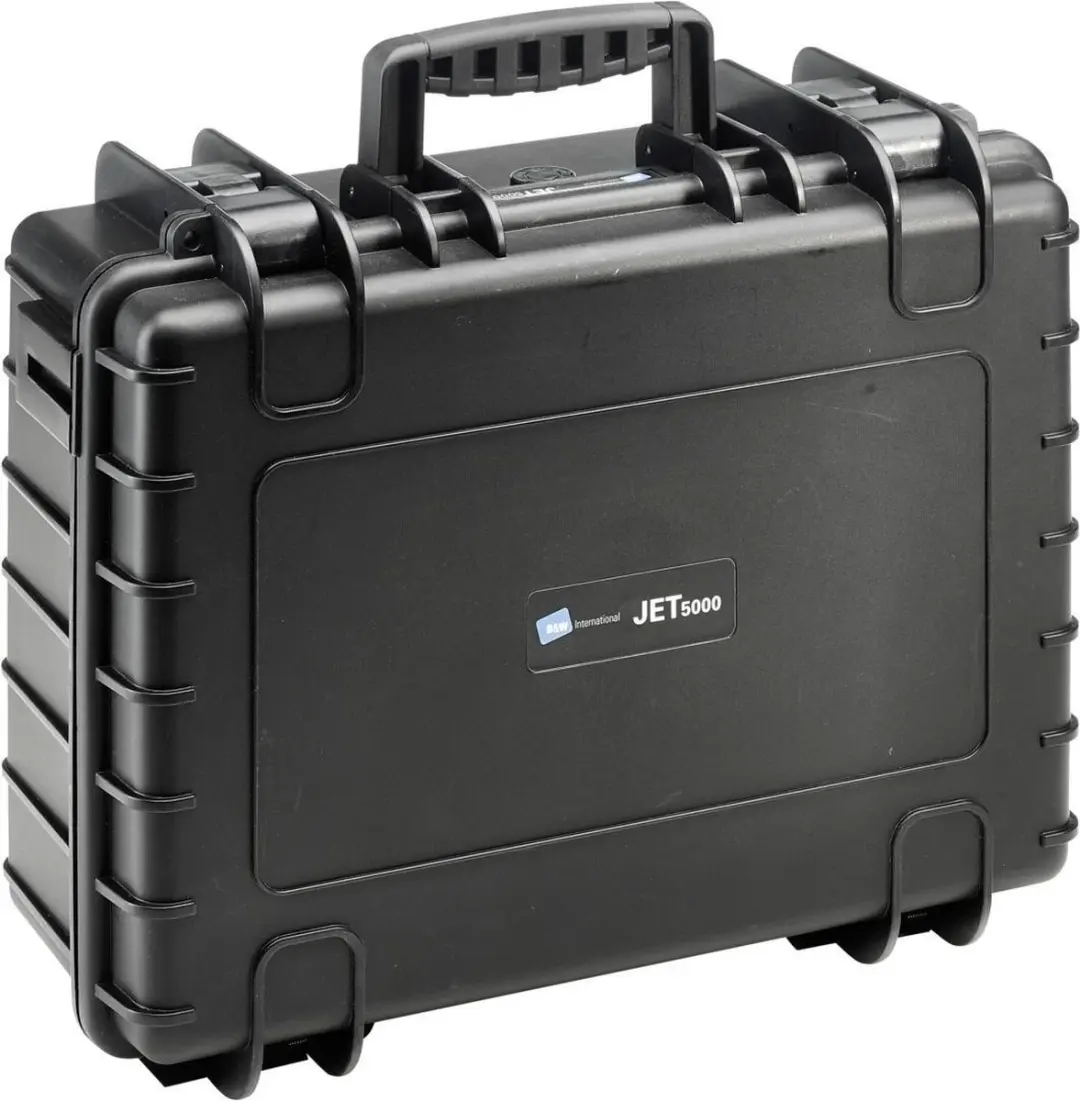 B&W 117.17/P Gereedschapkoffer Tough Case Jet 5000 - Zwart