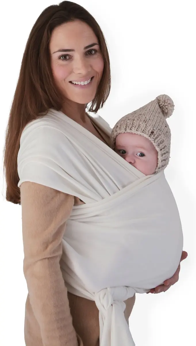 Mushie Baby Wikkeldoek Ivory