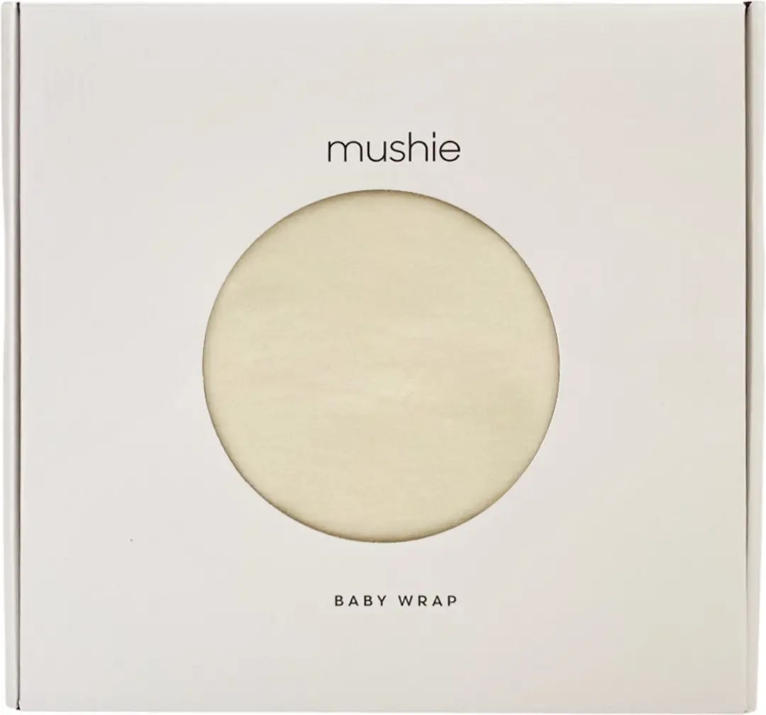 Mushie Baby Wikkeldoek Ivory