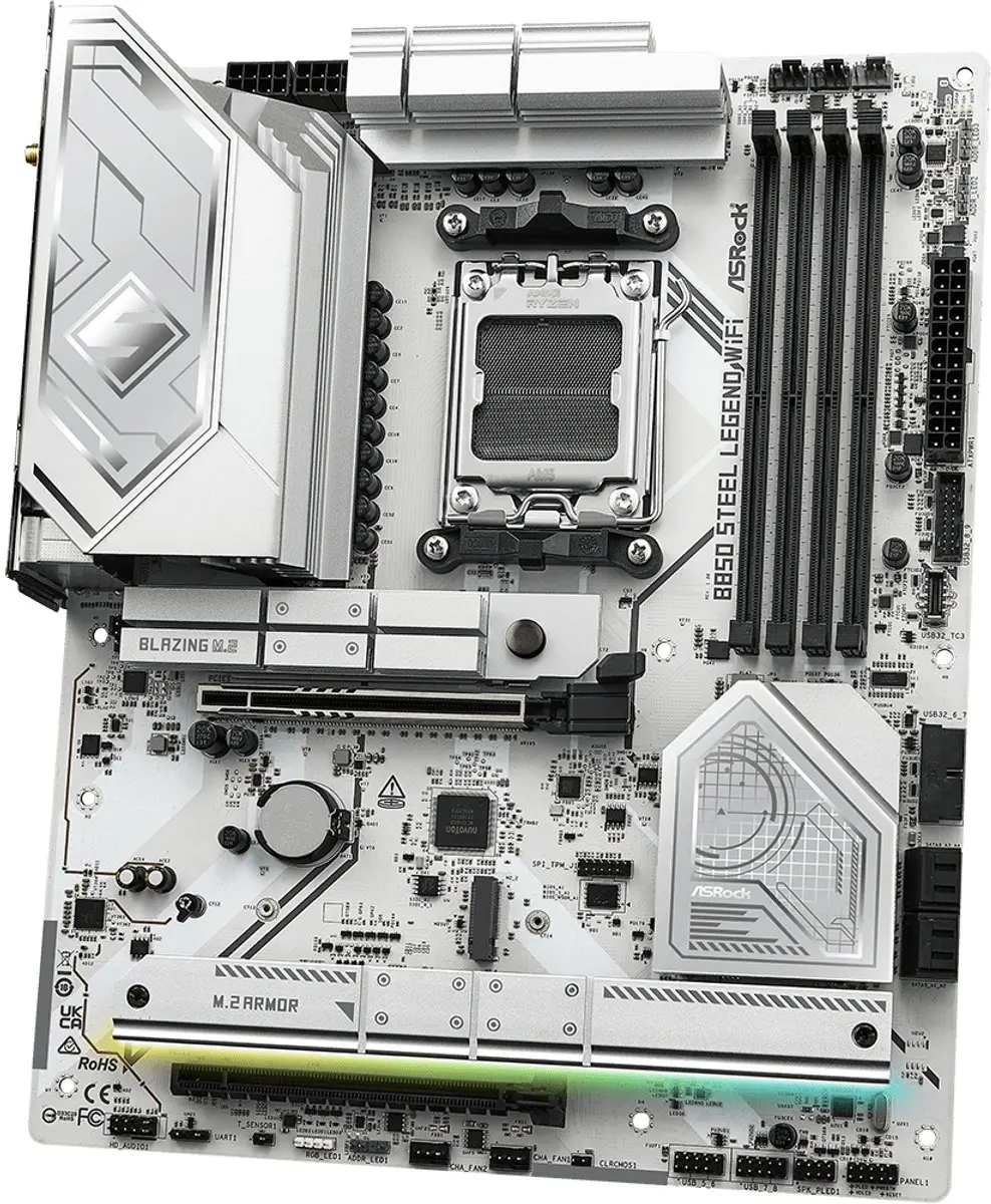 ASRock B850 Steel Legend WiFi AM5 - ATX Moederbord