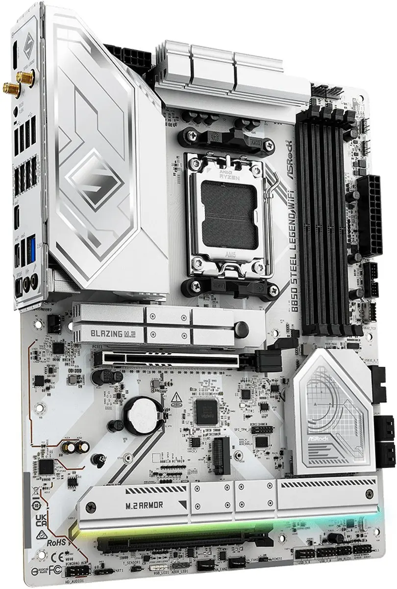 ASRock B850 Steel Legend WiFi AM5 - ATX Moederbord