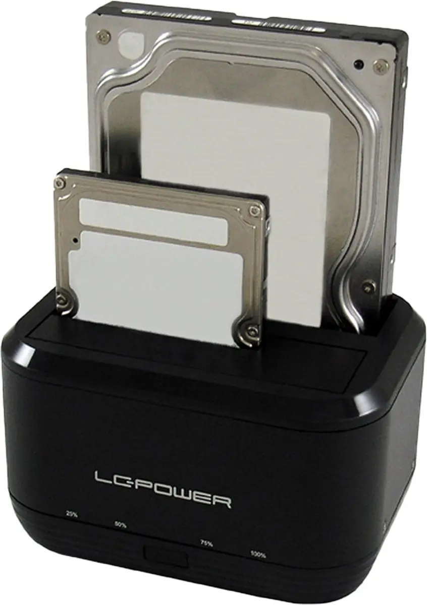 Dockingstation 2x HDD USB3 LC-Power
