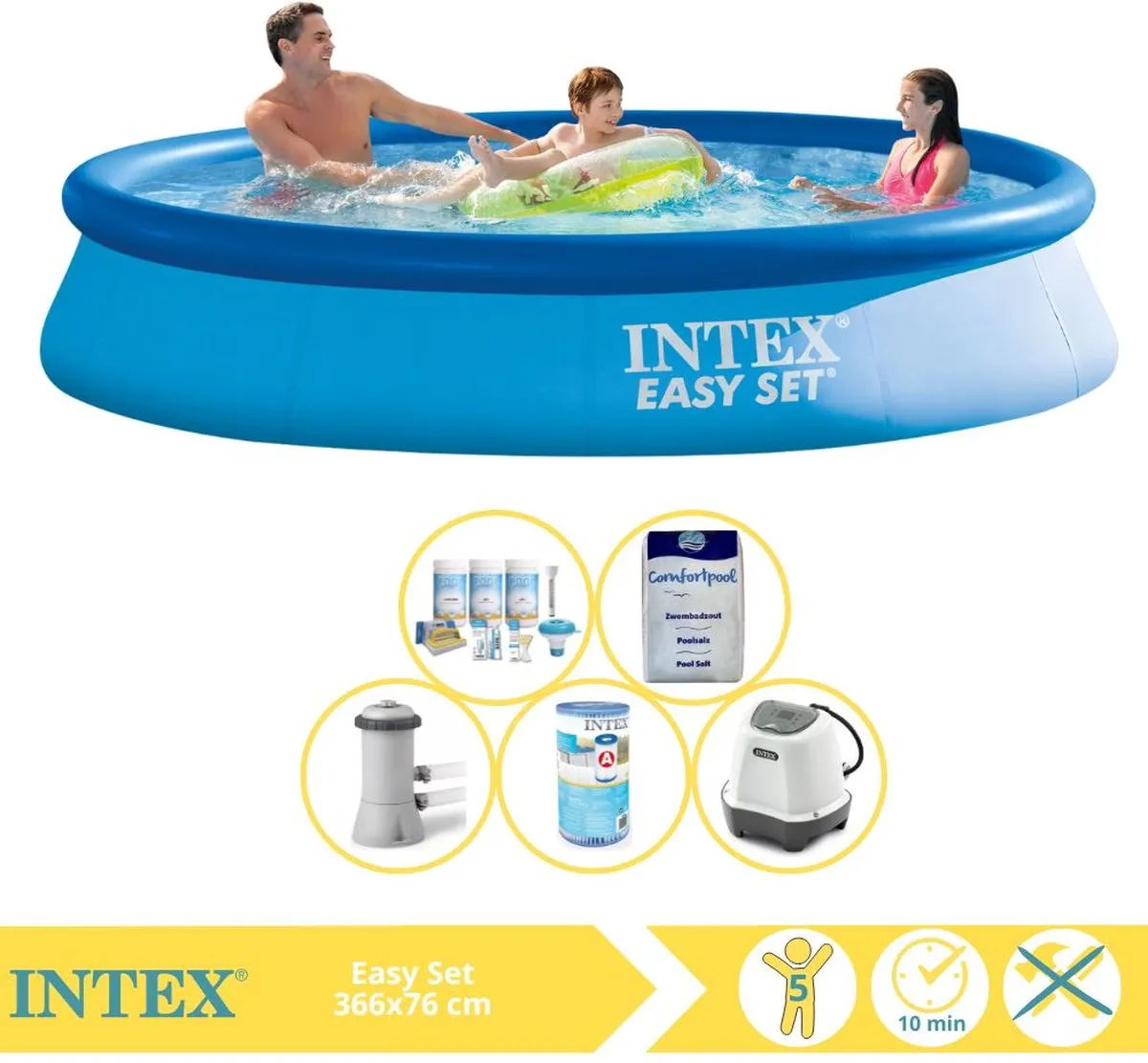 Intex Easy Set Zwembad 366x76cm