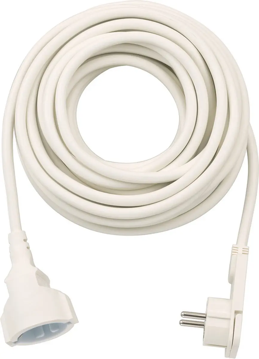 Brennenstuhl Verlengkabel 10m 3680W - 1 Stopcontact Wit