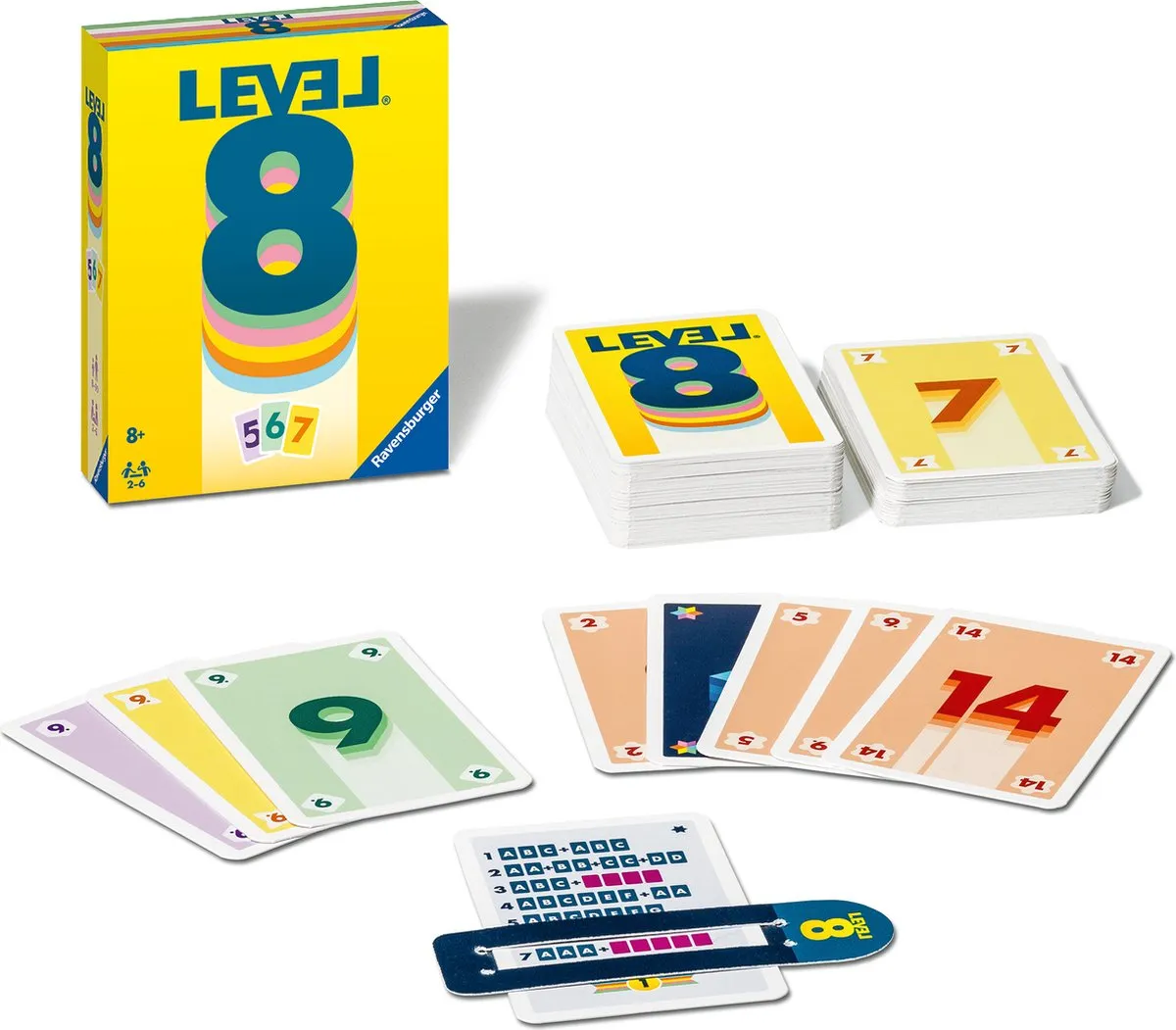 Ravensburger Level 8 Kaartspel 208654 - 2-6 Spelers