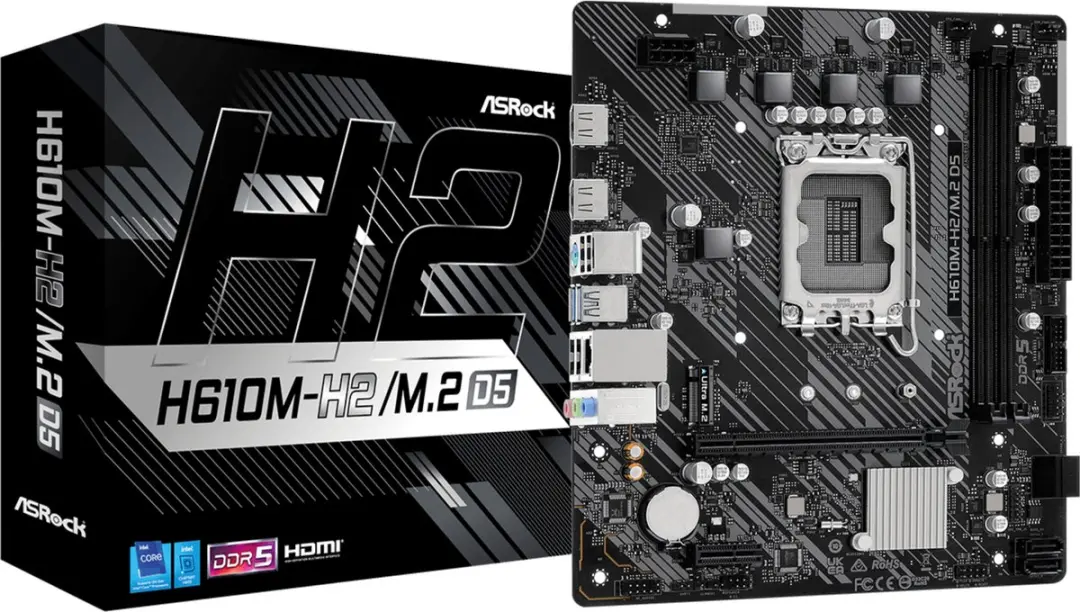 ASRock H610M-H2/M.2 D5 Micro ATX