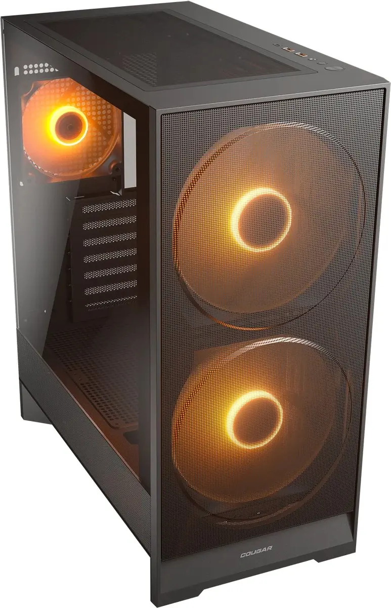 Cougar CGR-5VA4B-RGB Midi Tower - Zwart