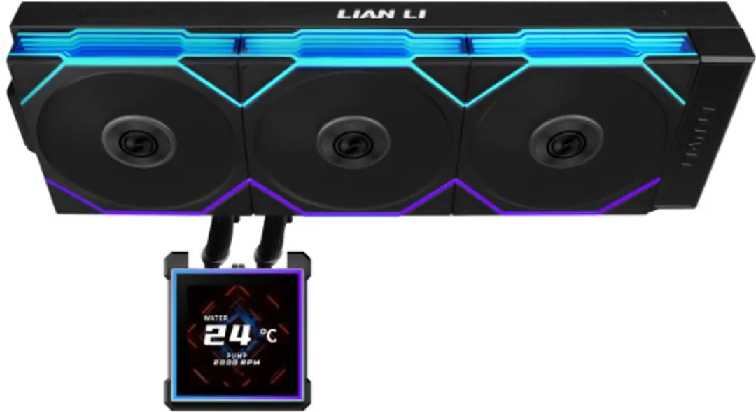 Lian Li HydroShift II LCD-S 360N AiO Koelsysteem - Zwart