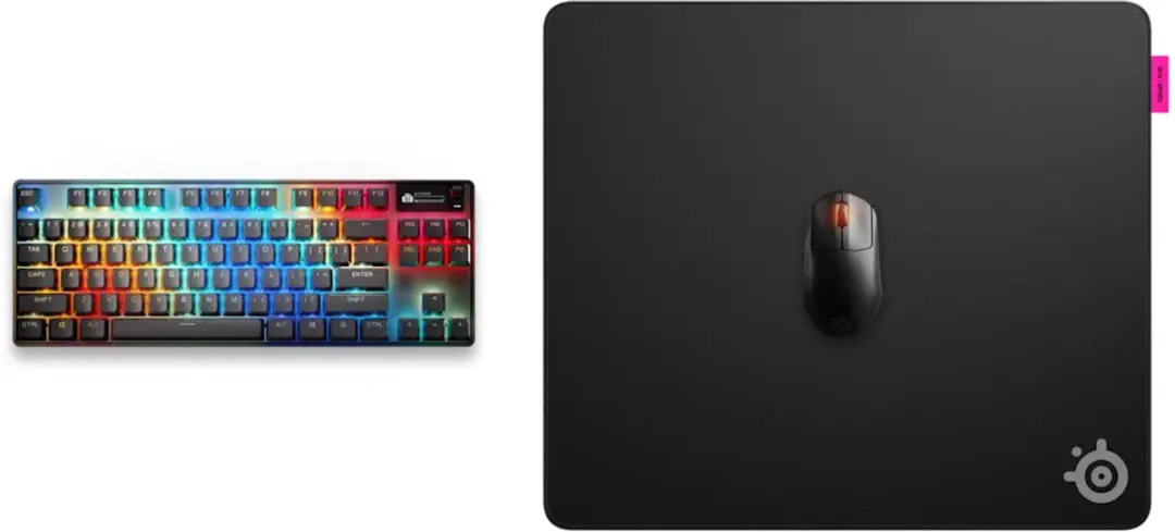 SteelSeries QcK Perf L Speed - Zwart