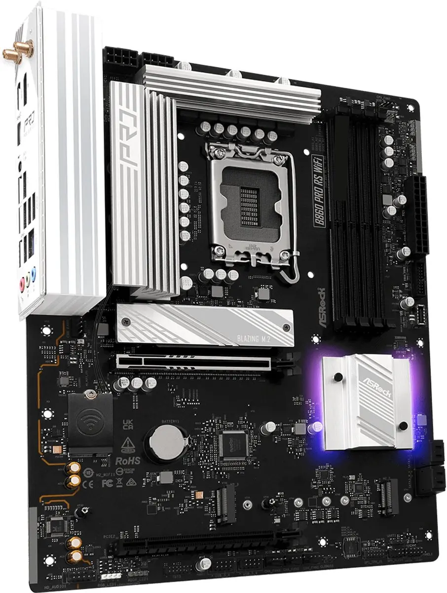 ASRock B860 Pro RS WiFi ATX Moederbord - LGA 1851