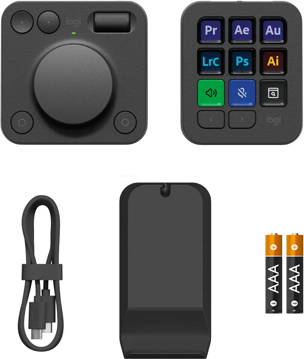 Logitech MX Creative Console Toetsenblok 920-012931 - Grafiet - afbeelding 6 van 6
