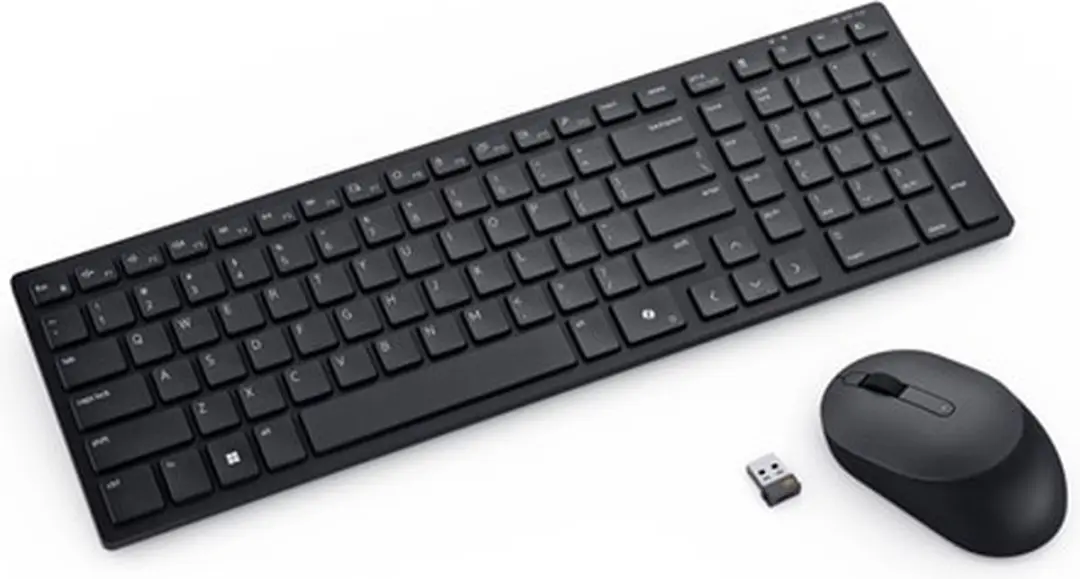 Dell Pro KM555 Stil Toetsenbord & Muis - AZERTY - Zwart
