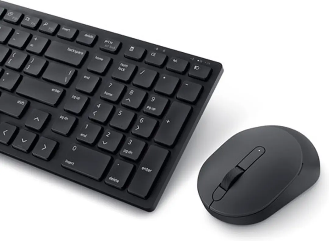 Dell Pro KM555 Stil Toetsenbord & Muis - AZERTY - Zwart