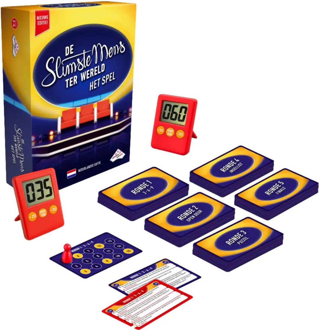 De Slimste Mens ter Wereld Partyspel 26025 - 6 Spelers