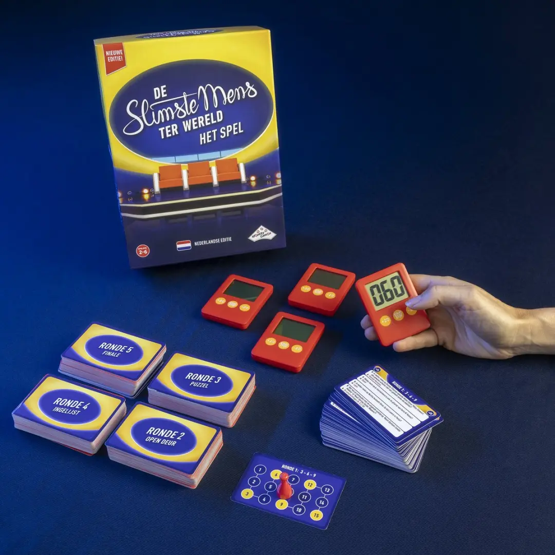 De Slimste Mens ter Wereld Partyspel 26025 - 6 Spelers