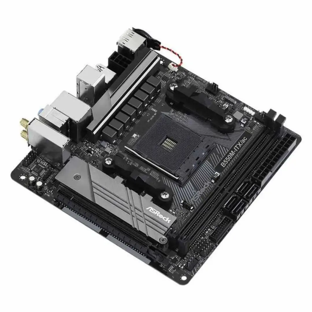 ASRock B550M-ITX/ac AMD B550 Mini-ITX Moederbord