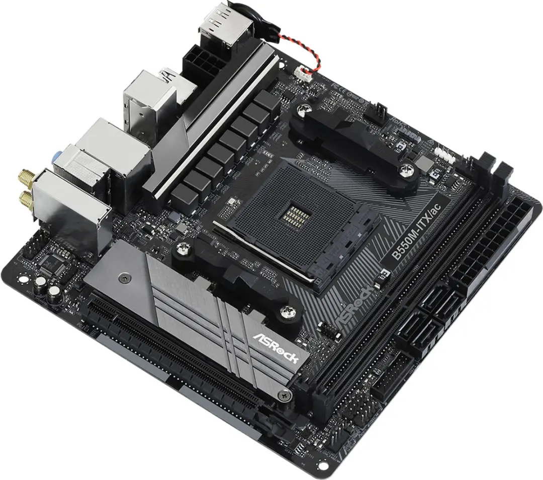 ASRock B550M-ITX/ac AMD B550 Mini-ITX Moederbord