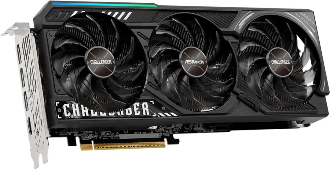 ASRock Radeon RX 9070 XT Grafische Kaart 16GB - Zwart