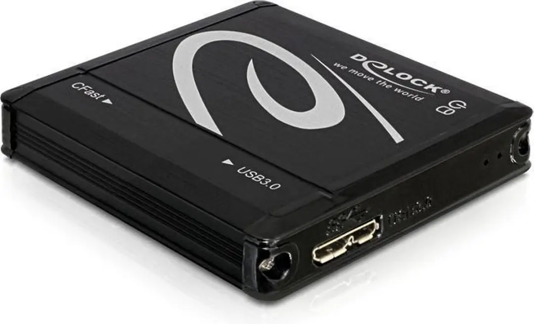 Delock 91686 Card Reader USB 3.0 CFast - Zwart