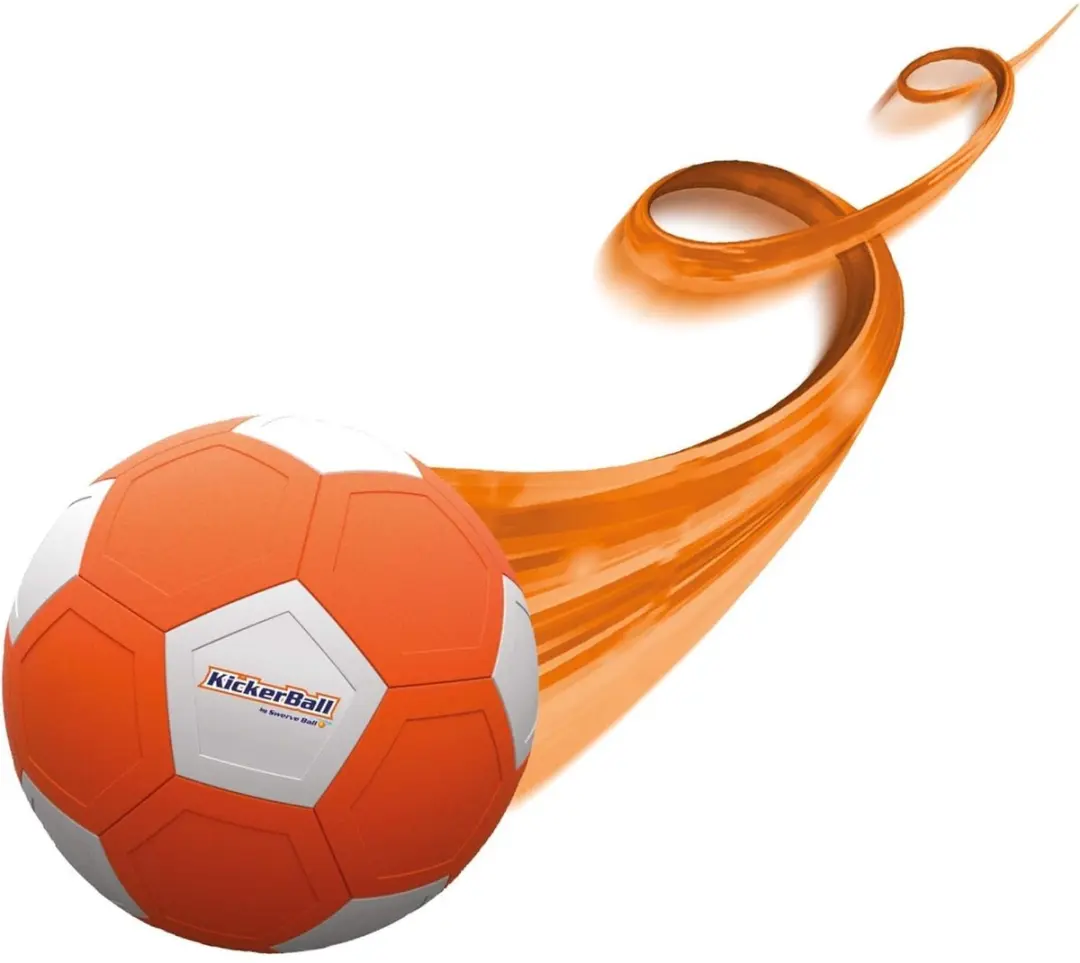 Kickerbal Maat 5 Oranje/Wit
