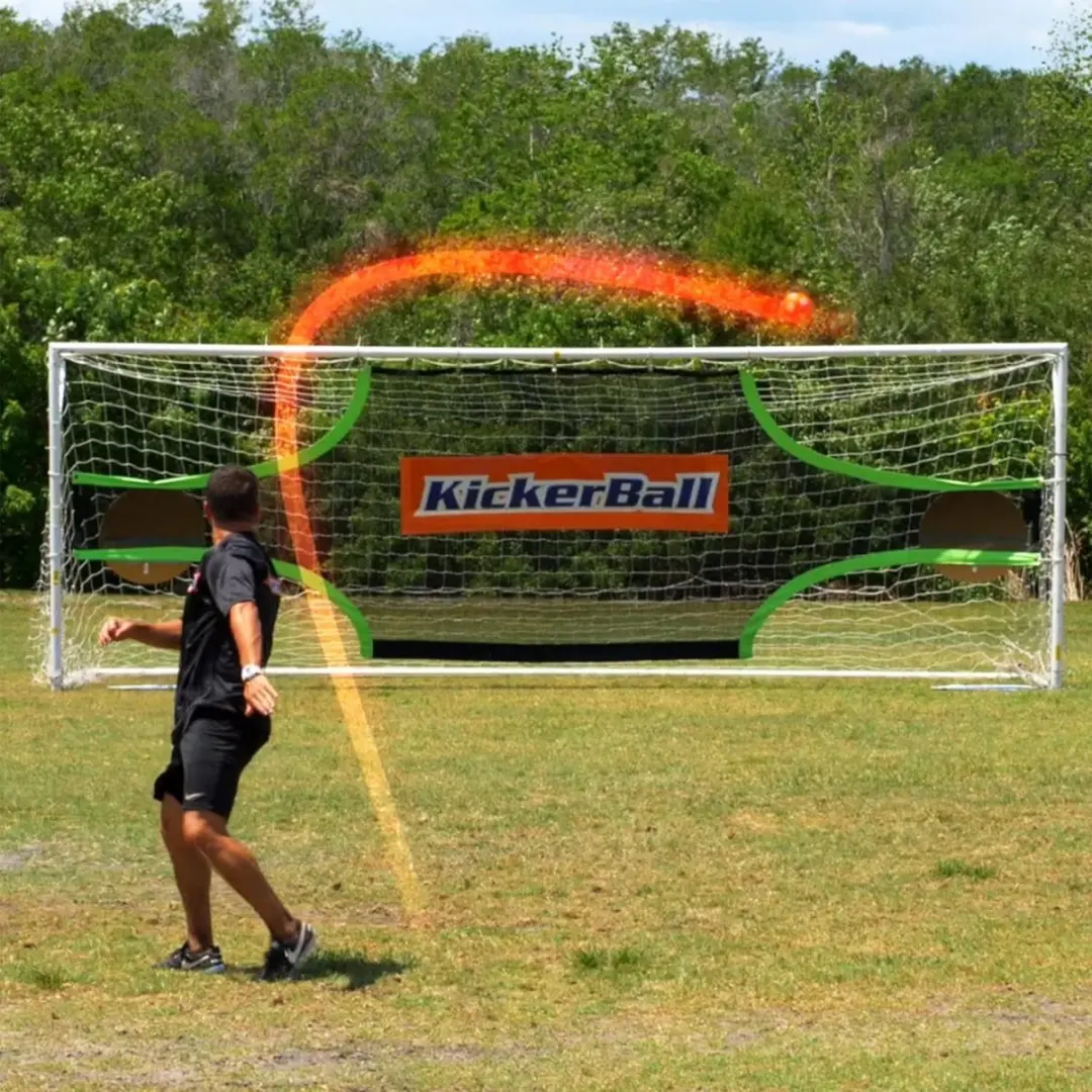 Kickerbal Maat 5 Oranje/Wit