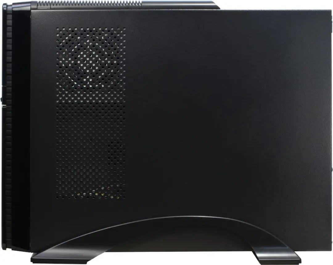 Inter-Tech IT-607 Desktop - 2x 2.5" 2x 3.5" 1x 5.25" - Zwart