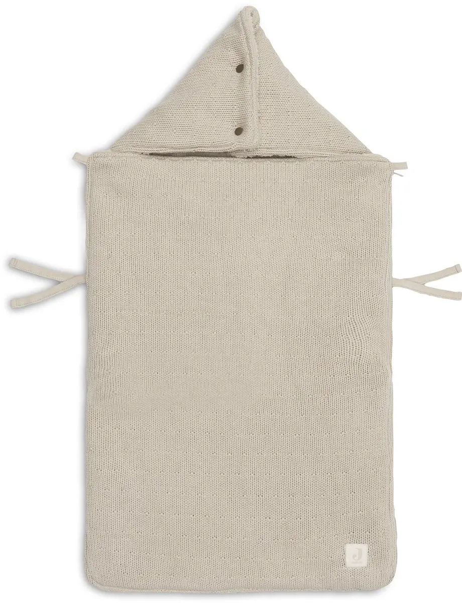 Jollein Voetenzak Groep 0+ Sprinkle Knit - Sand