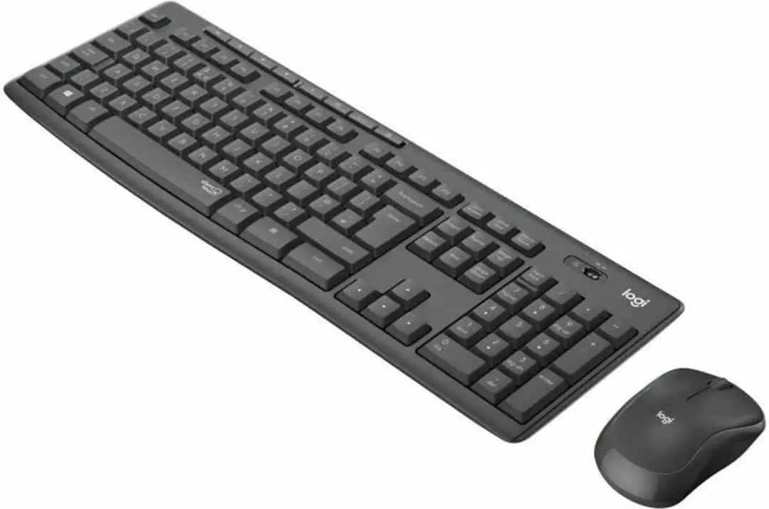 Logitech MK295 Draadloos Toetsenbord & Muis - AZERTY - Donkergrijs