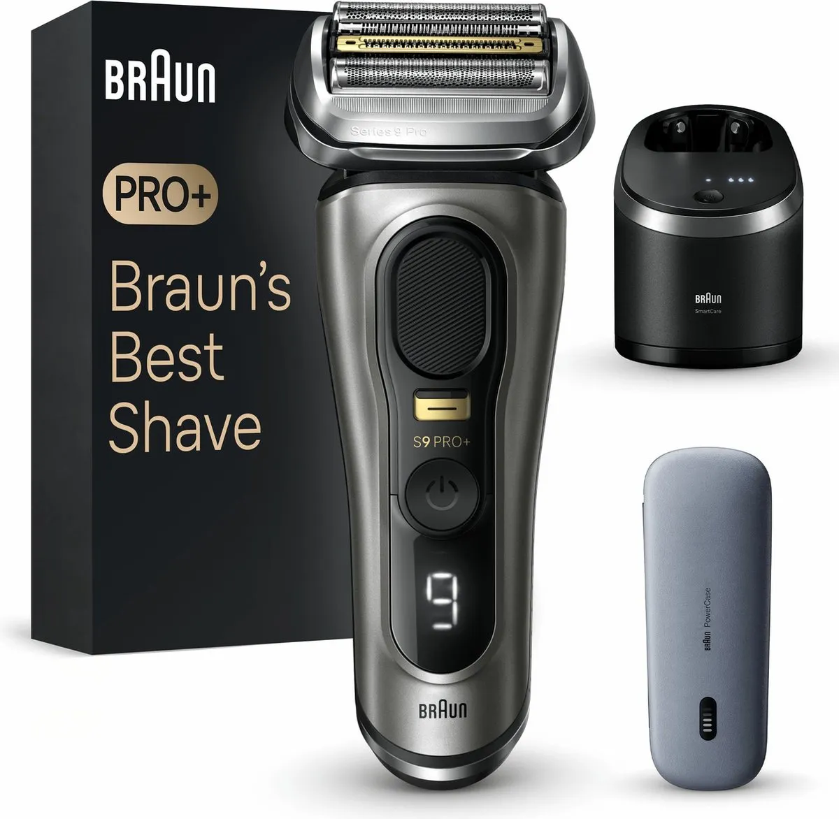 Braun Series 9 Pro+ 9575cc Scheerapparaat - Grafiet