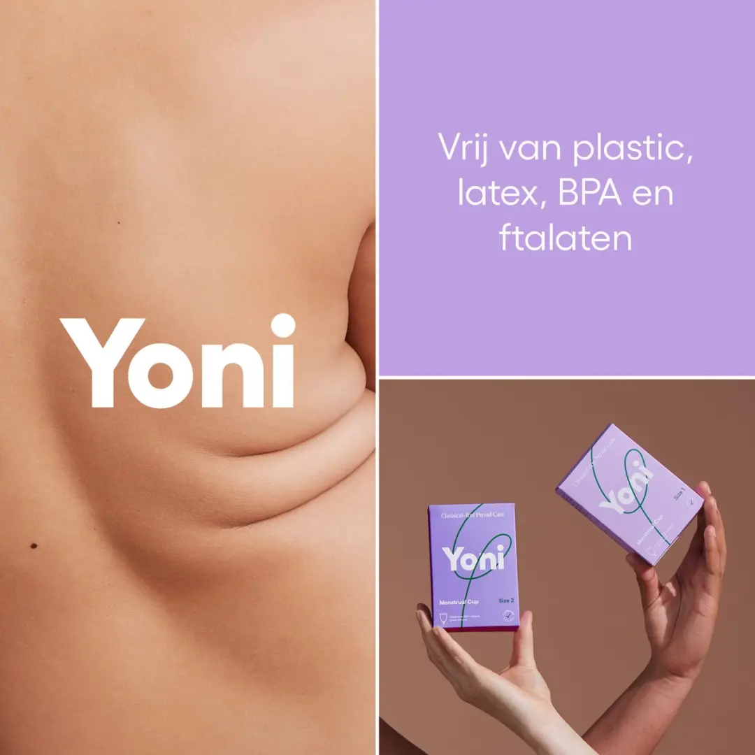 Yoni Menstruatiecup Maat S - Medische Silicone