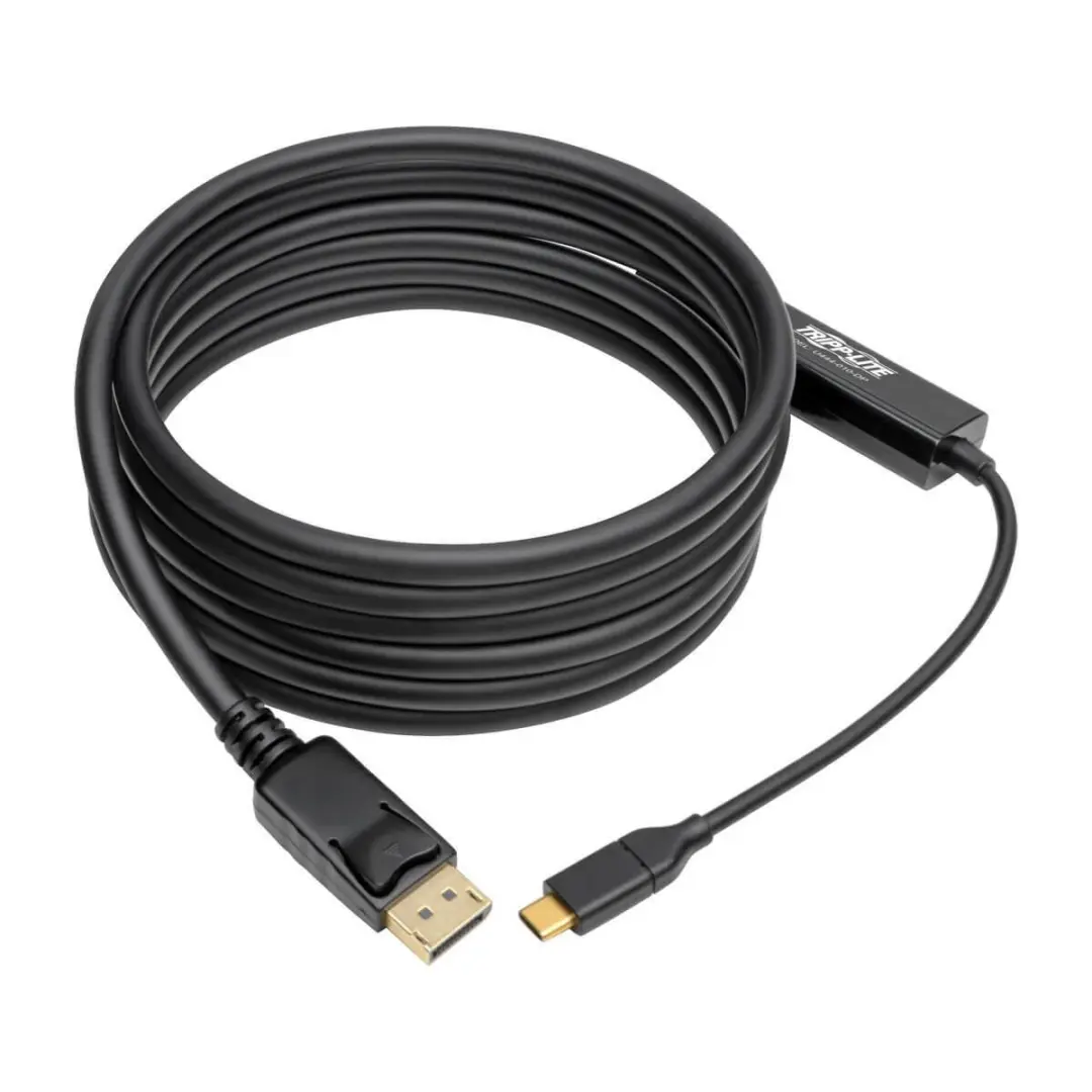 Tripp Lite U444-010-DP USB-C naar DisplayPort Adapter - 4K 60Hz - 3m - Zwart