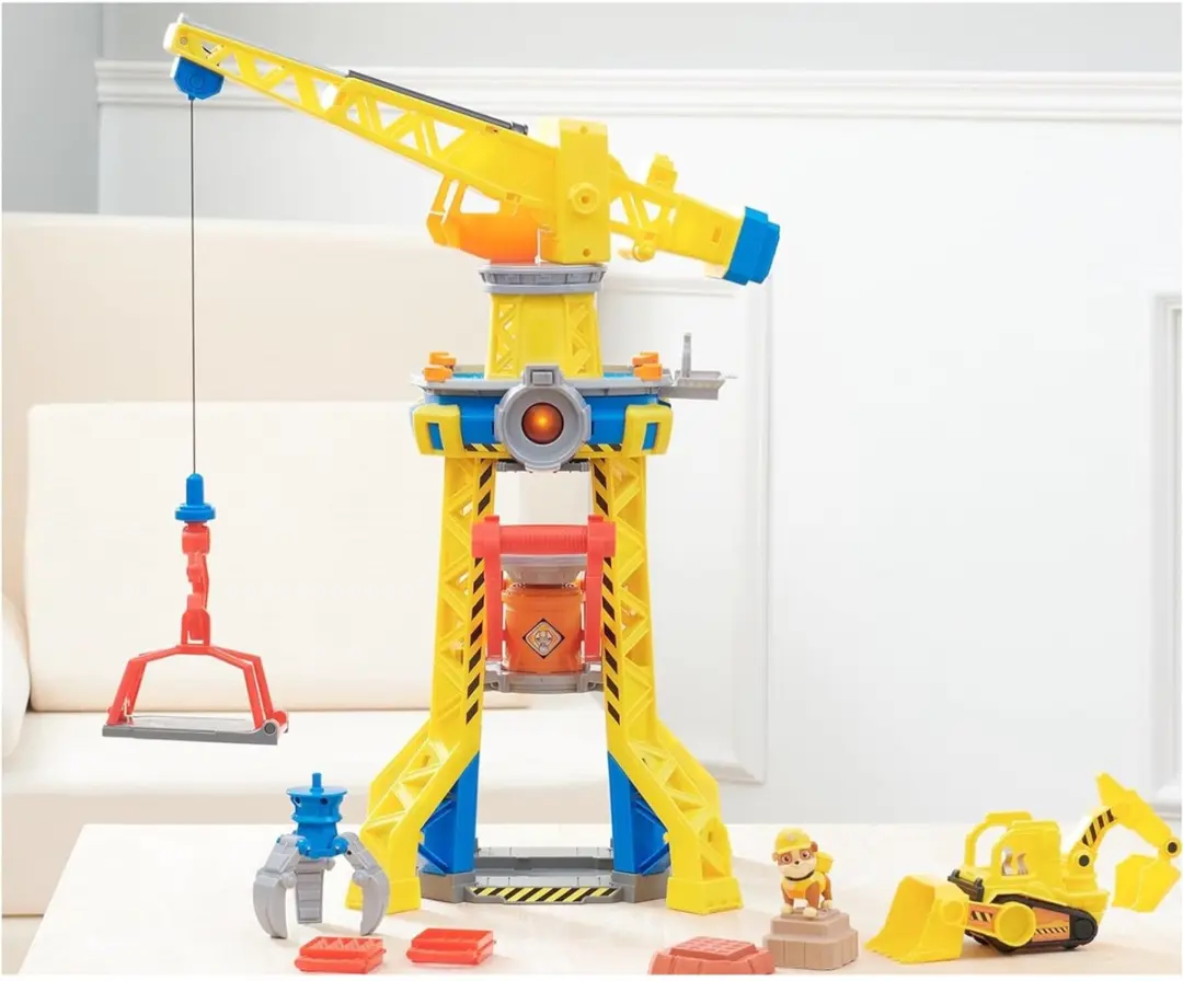 Rubble & Crew Blafwerf Hijskraan-speelset - Rubble - 3x Potloodbatterijen