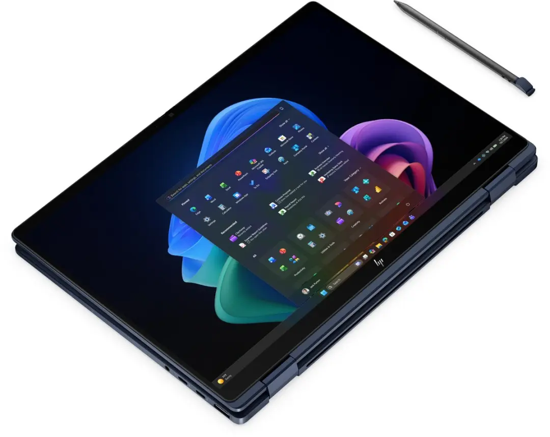 HP EliteBook X Flip G2i AI Copilot+ PC - 35,6 cm Touchscreen WUXGA - 32GB/1TB - Blauw - afbeelding 6 van 6