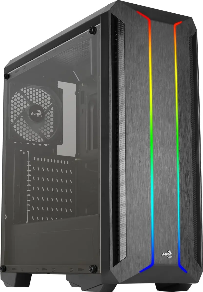 Aerocool Skyline ARGB Midi Tower - Zwart