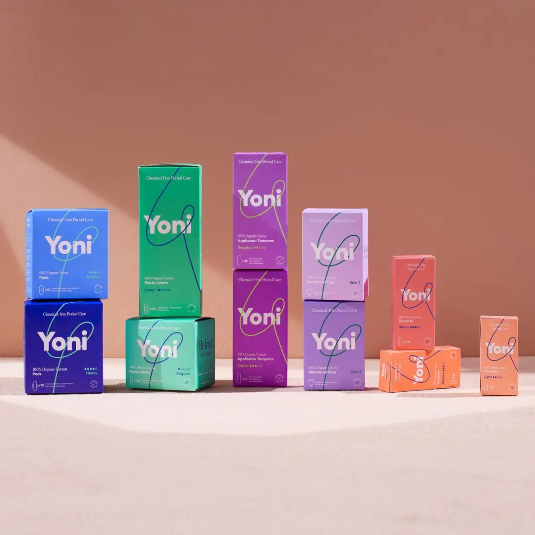 Yoni Tampons Heavy Biologisch Katoen - 56 Stuks