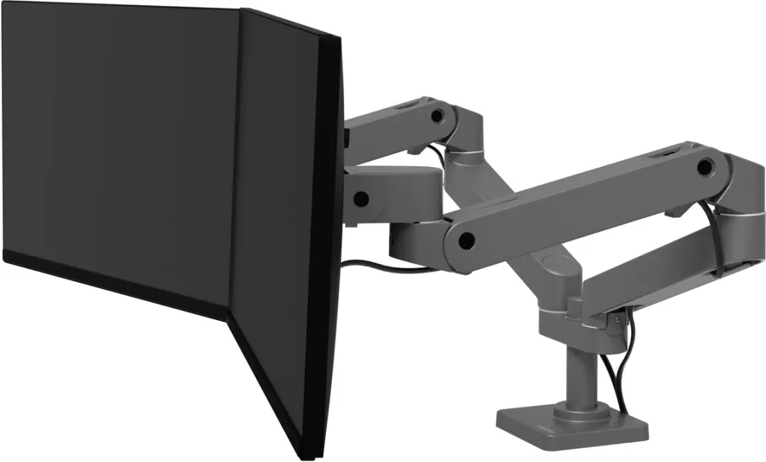 Ergotron LX Pro 45-686-293 Monitorsteun 27" - Donkergrijs