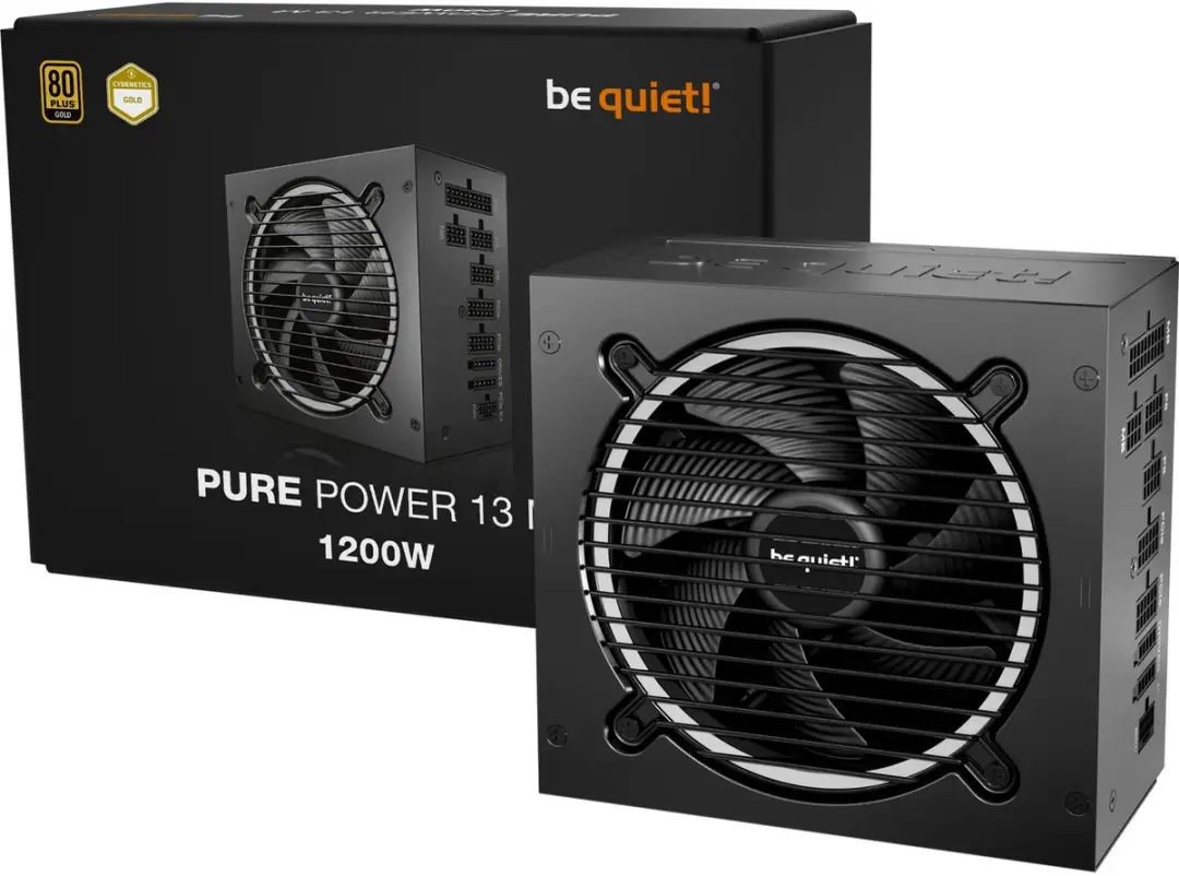 Listan GmbH be quiet! Pure Power 13 M BP029EU Voeding - 1200W - Zwart - afbeelding 6 van 6