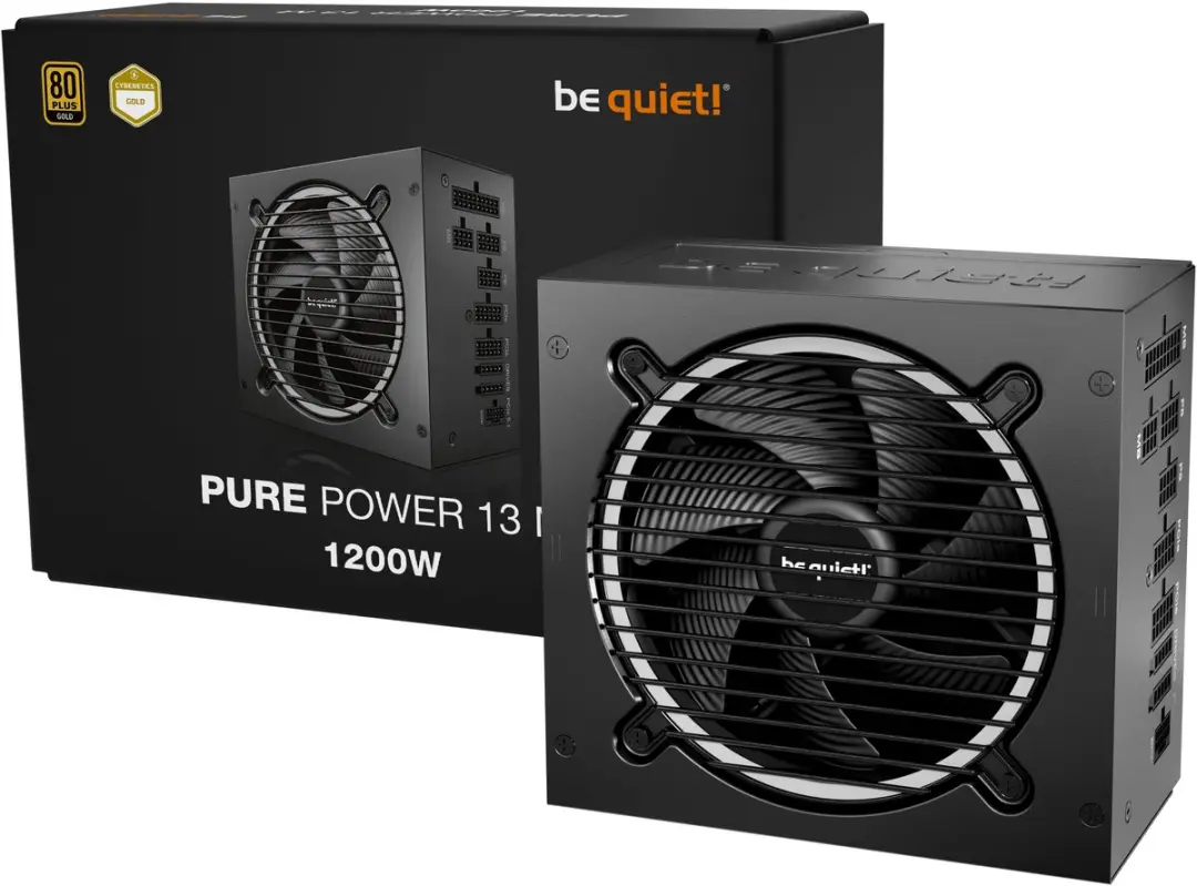 Listan GmbH be quiet! Pure Power 13 M BP029EU Voeding - 1200W - Zwart