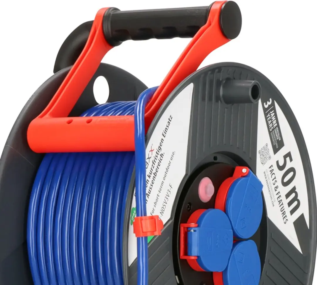 Brennenstuhl Garant IP44 Kabelhaspel 50m - 3300W - Blauw